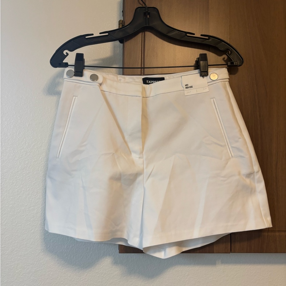 White Dress Women's Shorts